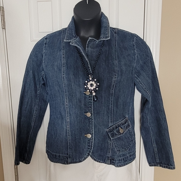 ❤️ 3/$10 KIM ROGERS Jacket - Picture 10 of 14